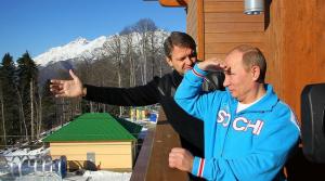 Putin inspecting Sochi, image courtesy of the press service of the president of Russia