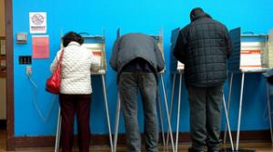 voters, image by Flickr user Columbia City Blog